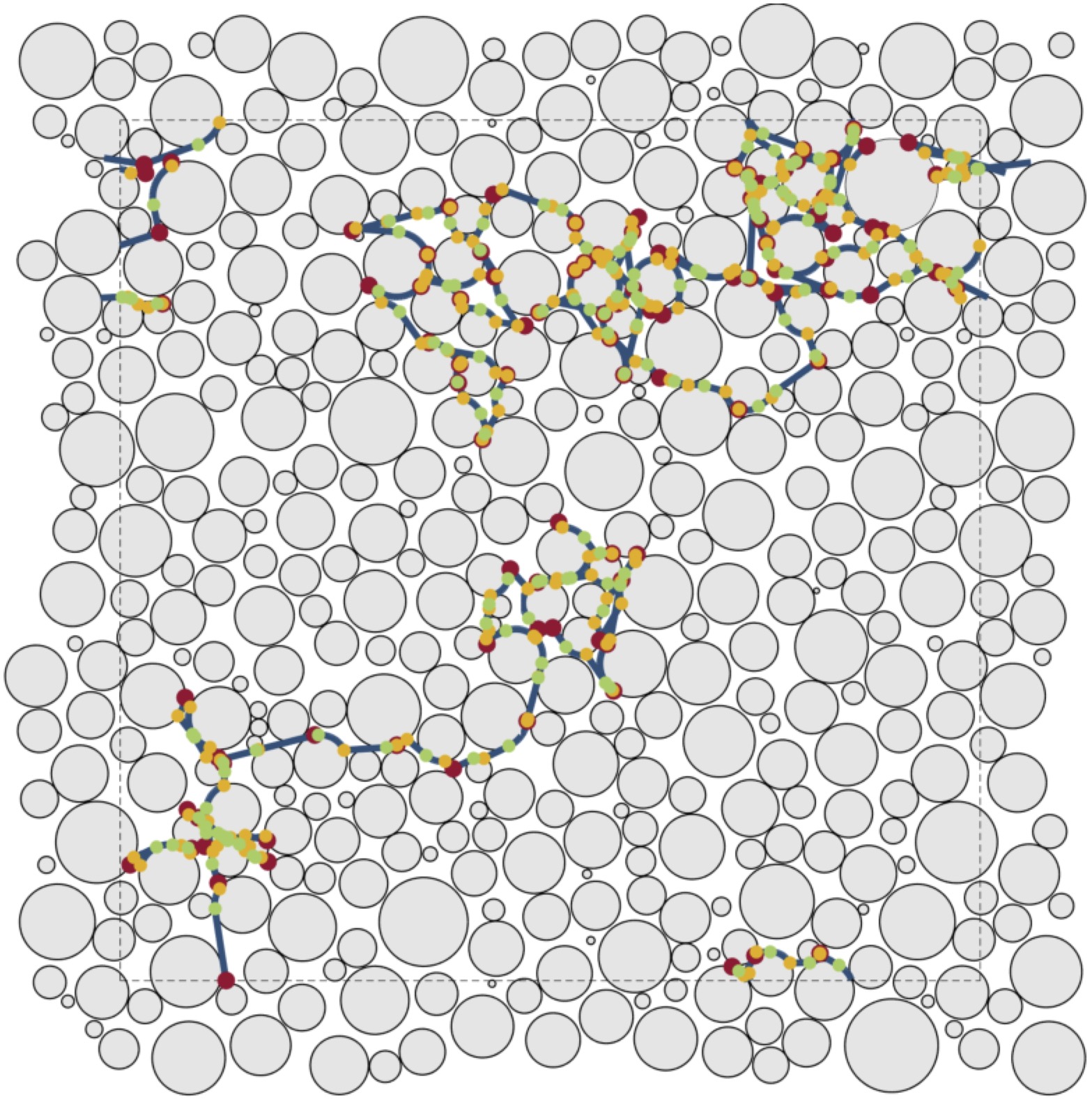 Porous dispersion